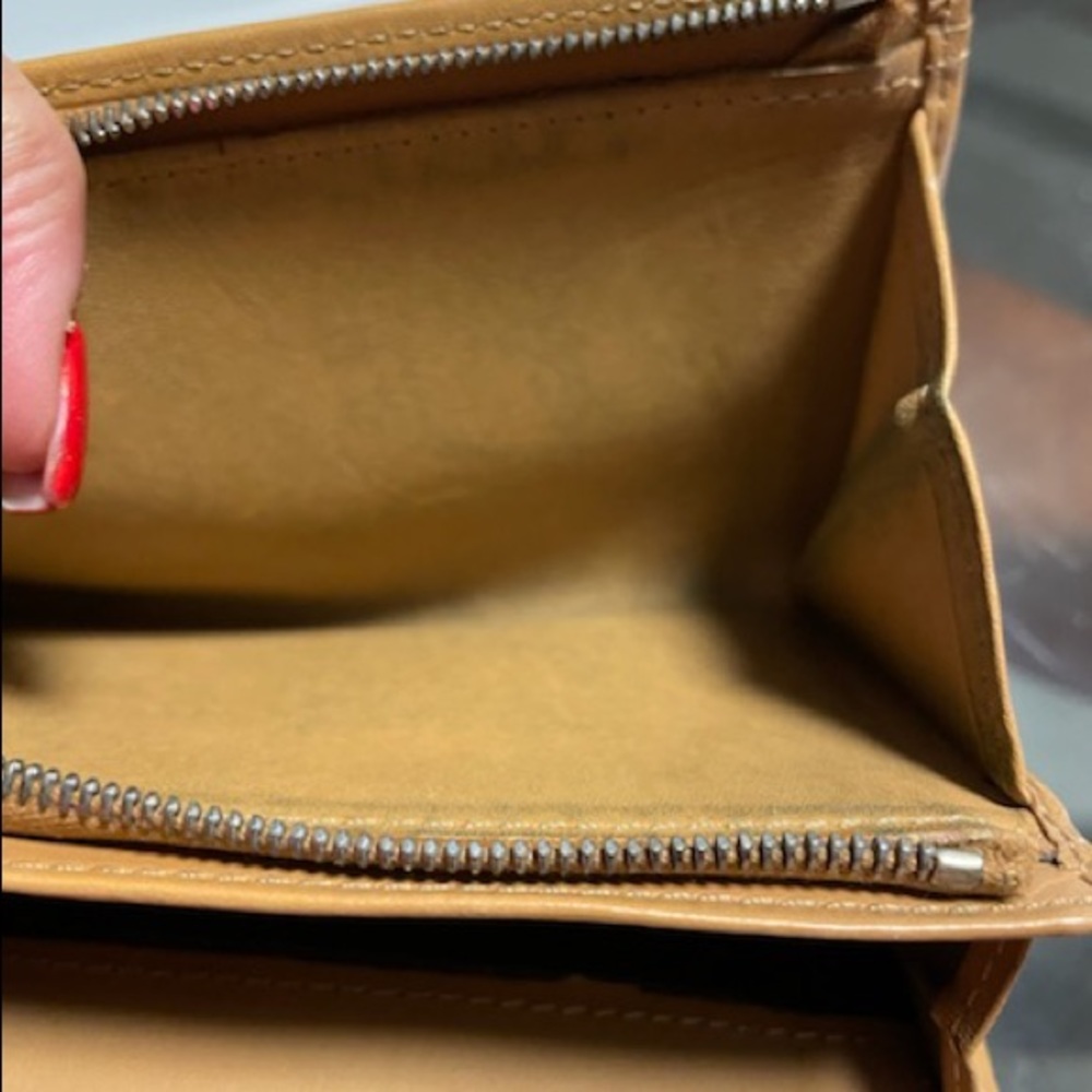 Coach Mini Leather Wallet